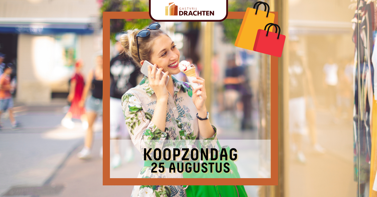 Koopzondag 25 augustus