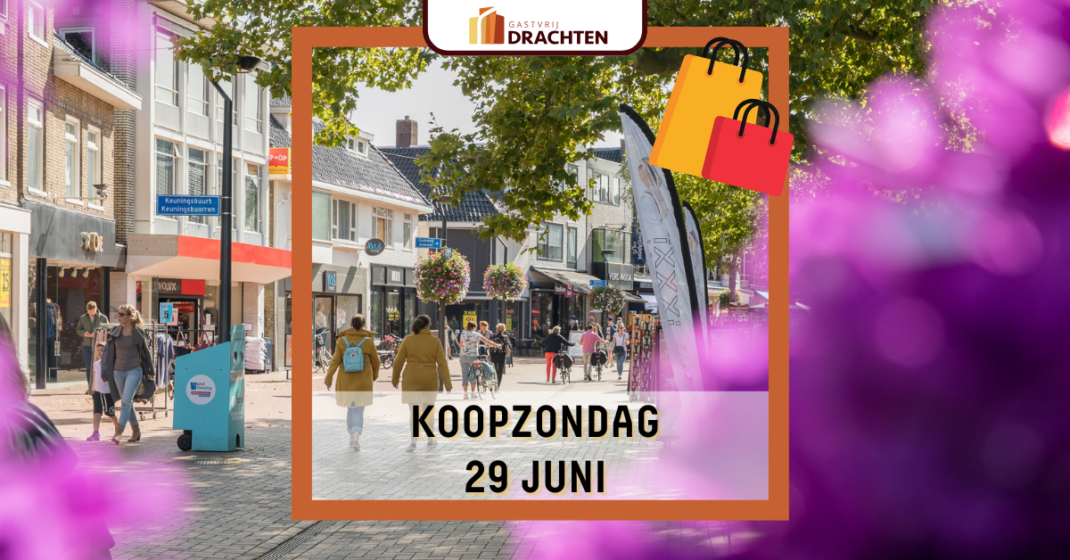 Koopzondag 29 juni